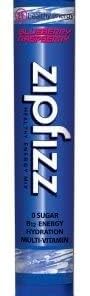 Zipfizz Healthy Energy Drink Mix, Limited Edition Blueberry Raspberry, 11g Single serving tubes - 30 Count