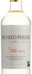 Pacheco Pereda, Familia de Vinos Organic Fairtrade Pinot Grigio, WEißWEIN (case of 6x75cl) Argentinien/Mendoza