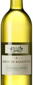 Baron de Badassière, Sauvignon Blanc IGP Côtes de Thau, WHeißwein (case of 6x75cl), Frankreich/Languedoc