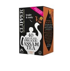 Clipper Organic Assam Tea, 40 Beutel, 100g