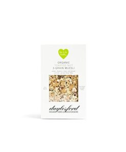 Daylesford Organische Toasted Nuss 3-Korn Müsli 450G (Packung mit 6)