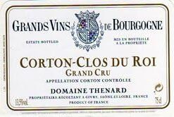 Corton Clos du Rois - Domaine Baron Thenard (case of 6)