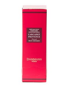 Dammann Freres Tee - CARCADET Provence Früchtetee Tee - 24 Cristal Teabags