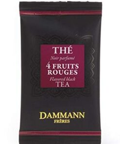 Dammann Freres Tee - 4 FRUITS ROUGES / 4 Rote Früchte Tee - 120 Cristal Teabags bulk box