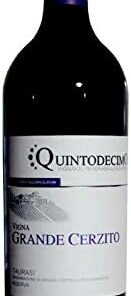 Rotwein Taurasi riserva Vigna Grande Cerzito DOCG - Quintodecimo - 6 Stück Karton
