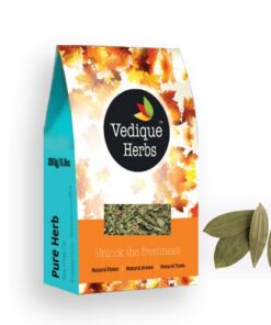 VEDIQUE HERBS Lorbeerblatt (Tamala Patra | Cinnamomum Tamala) – 250 g | roh, roh, getrocknet | T-Schnitt | Premium-Qualität