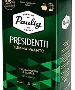 Paulig Presidentti Dark Roast pan ground Kaffee 12 Pack of 500g