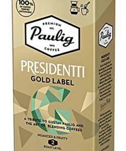Paulig Presidentti Gold Label ground Kaffee 8 Pack of 500g