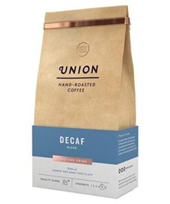 Vereinigung Kaffee Dunkle Röstung Entkoffeinierten Kaffeebereiter Mahlen Mischung 200G