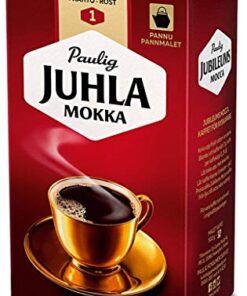Paulig Juhla Mokka coarse ground Kaffee 8 Pack of 500g