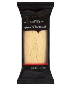 Lichfields All Butter Shortbread Cafe Biscuits 50g (24 x 2x25g)
