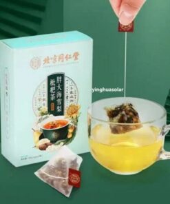 120g Beijing Tongrentang Nährender Kräutertee für die Halsgesundheit Laute 5g * 24 Beutel