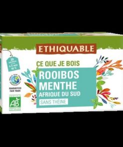 Ethiquable Rooibos Minze Südafrika ohne Bio-Thein, 40 g