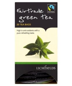 Lichfields Fairtrade Green Tea 6x20 Teebeutel 40g