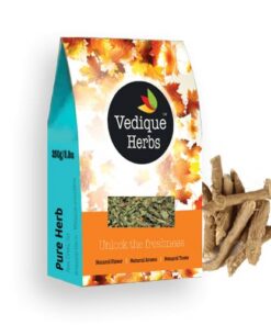 VEDIQUE HERBS Punarnava-Wurzel (Boerhavia diffusa) – 250 g | roh, roh, getrocknet, T-Cut | Premiumqualität