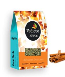 VEDIQUE HERBS Zimtrinde, 250 g, roh, roh, getrocknet, T-Schnitt, Premium-Qualität