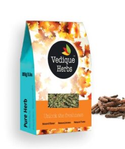 VEDIQUE HERBS Pippali Fruit (langer Pfeffer | Piper longum) – 250 g | roh, roh, getrocknet, ganz