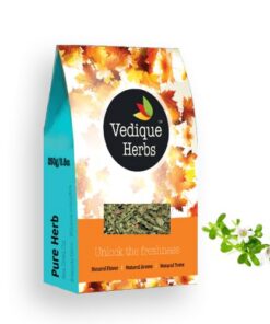 VEDIQUE HERBS Brahmi (Bacopa monniera) – 250 g | roh, roh, getrocknet, T-Cut | Premiumqualität