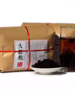 HELLOYOUNG 250g Großer Roter Robe Chinesischer Oolong-Tee Original Oolong-Tee Authentischer Rhyme-Geschmack Schwarzer Tee Stark Gerösteter Oolong Tea Geschmack Natürliches Teegetränk (1pc)