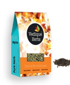 VEDIQUE HERBS Schwarzer Pfeffer (Piper nigrum) – 250 g | roh, roh, getrocknet, T-Schnitt, Premium-Qualität