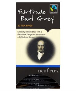 Lichfields Fairtrade Earl Grey 20 Tea Bags 40G x Case of 6