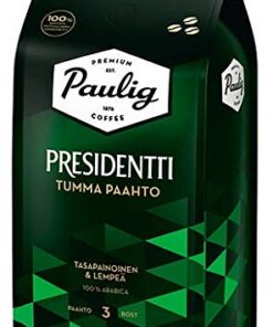 Paulig Presidentti Dark Roast bean Kaffee 6 Pack of 1kg