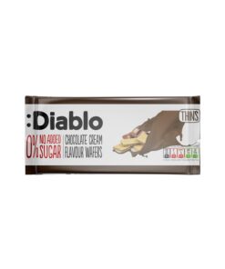Diablo Waffeln mit Schokoladencreme-Geschmack, 0 %, ohne Zuckerzusatz, 150 g