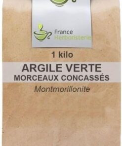 Kräutertee Grüne Tonerde zerkleinerte Stücke 1 Kg