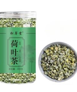 Tisana Naturale Premium 300g/10.58oz Granuli Di Tè Di Foglie Di Loto Essiccate Tè Di Foglie Di Loto Tè Sano