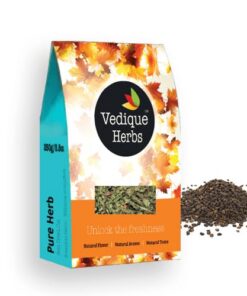 VEDIQUE HERBS Bakuchi-Samen (Psoralea corylifolia), roh, roh, getrocknet, 250 g