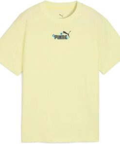 Puma Mädchen ESS Nature 2.0 Relaxed Tee G Shirt (1er Pack)