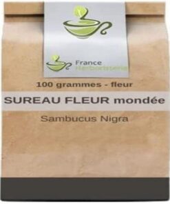 Kräutertee Holunderblüte VOLLSTÄNDIG 100 GRS Sambucus nigra