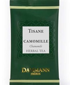 Dammann Freres Tee - CHAMOMILE/Kamille Tee - 120 Cristal Teabags bulk box