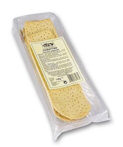 Ciabattine mit grobem Salz - flache Brotteigfladen wie Grissini, 140g