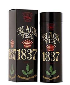 TWG Singapore - The Finest Teas of the World - 1837 Schwarzer Tee - 100gr Dose