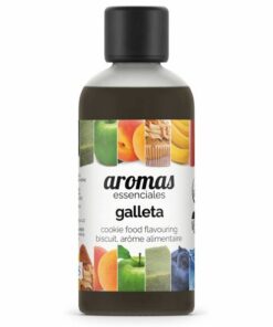 Essenciales Lebensmittelaroma Keks konzentriert - 100 ml - Aromaextrakt zum Backen, für Desserts und Getränke