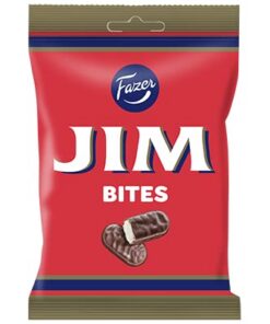 Fazer Jim beißt Schokolade 1 Packung von 94 g 3,3 Unzen