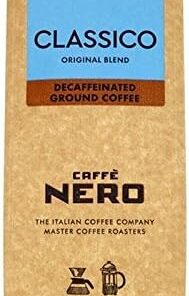 Caffe Nero Classico entkoffeinierten gemahlenen Kaffee 250 g