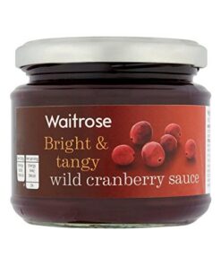 Hell Und Spritzig-Sauce Waitrose 205G Wilde Preiselbeere - Packung mit 4