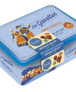 Gavottes - Milk Chocolate Crêpes Dentelles/Vollmilchschokolade Französisch Waffelröllchen (Sammlerbox aus Metall/Collector's metal box) - 200gr
