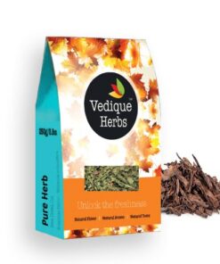 VEDIQUE HERBS Ashoka Bark (Saraca asoka) – 250 g | roh, roh, getrocknet, T-Cut | Premiumqualität