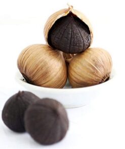 HELLOYOUNG Fermentierter Chinesischer Kräutertee Eine Schwarze Knoblauchzehe Aromatisierter Grüntee Fördert Die Verdauung Und Stärkt Den Magen Grüne Lebensmittel (100g)