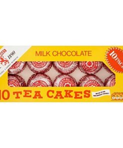 Tunnock Milchschokolade Teegebäck Multipack 10 X 24G (Packung mit 6)