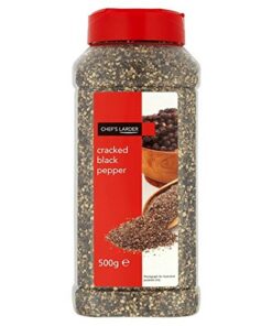 Koch Larder Cracked Black Pepper 500g (Packung mit 6 x 500 g)