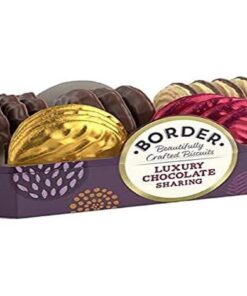 Border Biscuits – Luxuriöse Schokoladenauswahlpackung – 4 x 365 g – 5 verschiedene Geschmacksrichtungen von wunderschön gefertigten Keksen von MYPURECORE