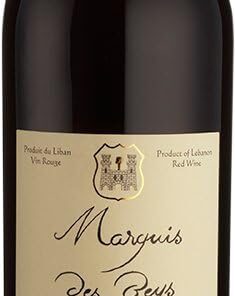 Domaine des Tourelles Marquis des Beys Syrah Cabernet (Case of 6x75cl), Libanon/Bekaa Valley, Rotwein (GRAPE SYRAH 50%, CABERNET SAUVIGNON 50%)
