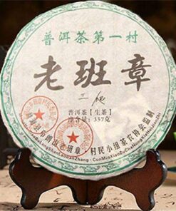 357g (0.787LB) Roher pu-erh Teekuchen grüner Tee Yunnan menghai puer Tee chinesischer Pu'er Tee Chinesischer Tee Pu er Tee Roher Tee Puerh Tee gesundes Essen Alte Bäume Pu erh Tee