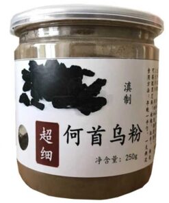 He Shou Wu Wildes Pulver aus Yunnan Fo-ti Zubereitetes Polygonum Multiflorum 250g
