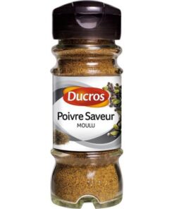 Ducros Gemahlener Pfeffer Flavour 40G (3er-Pack)
