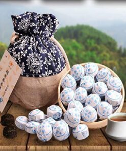 500g (1.1LB) Duftende gekochte Puer reife Mini Shu Puerh Tee Klebreis Tuocha Pu-erh Tee Schwarzer Tee Roter Tee Pu'er Tee Puer Tee Chinesischer Tee Pu äh Tee Reifer Tee Pu Erh Tee gekochter Tee